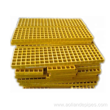 High strength 40*40mm Anti slip frp grating